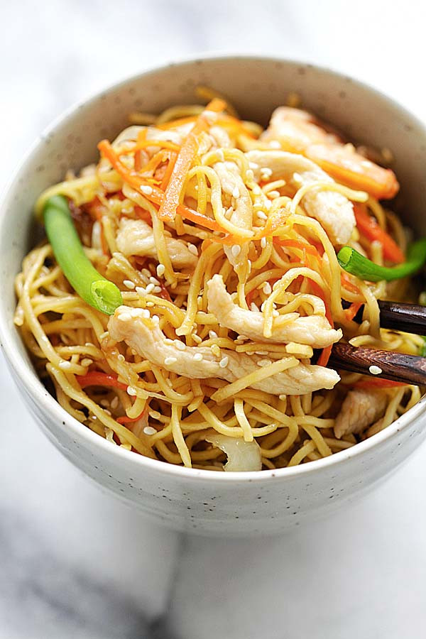Chinese Chow Mein Recipes
 Easy Chow Mein Recipe Better Than Takeout Rasa Malaysia