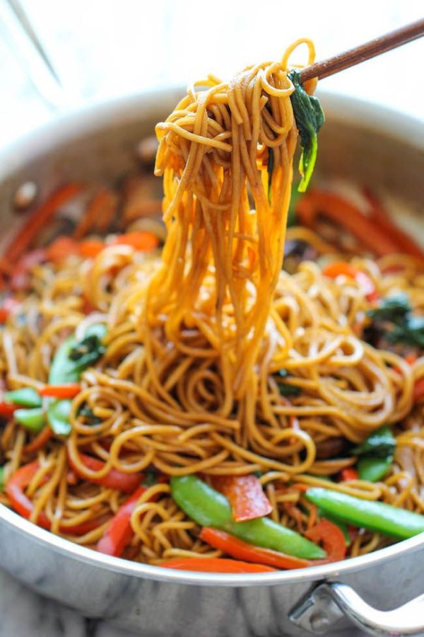 Chinese Chow Mein Recipes
 Classic Chinese Chow Mein Loaded With Veggies – Red