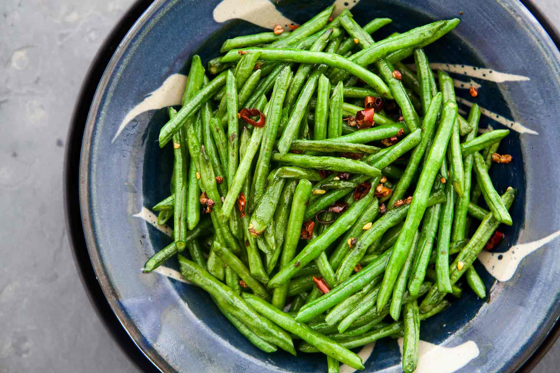 Chinese Green Bean Recipe
 Sichuan Style Stir Fried Chinese Long Beans Recipe