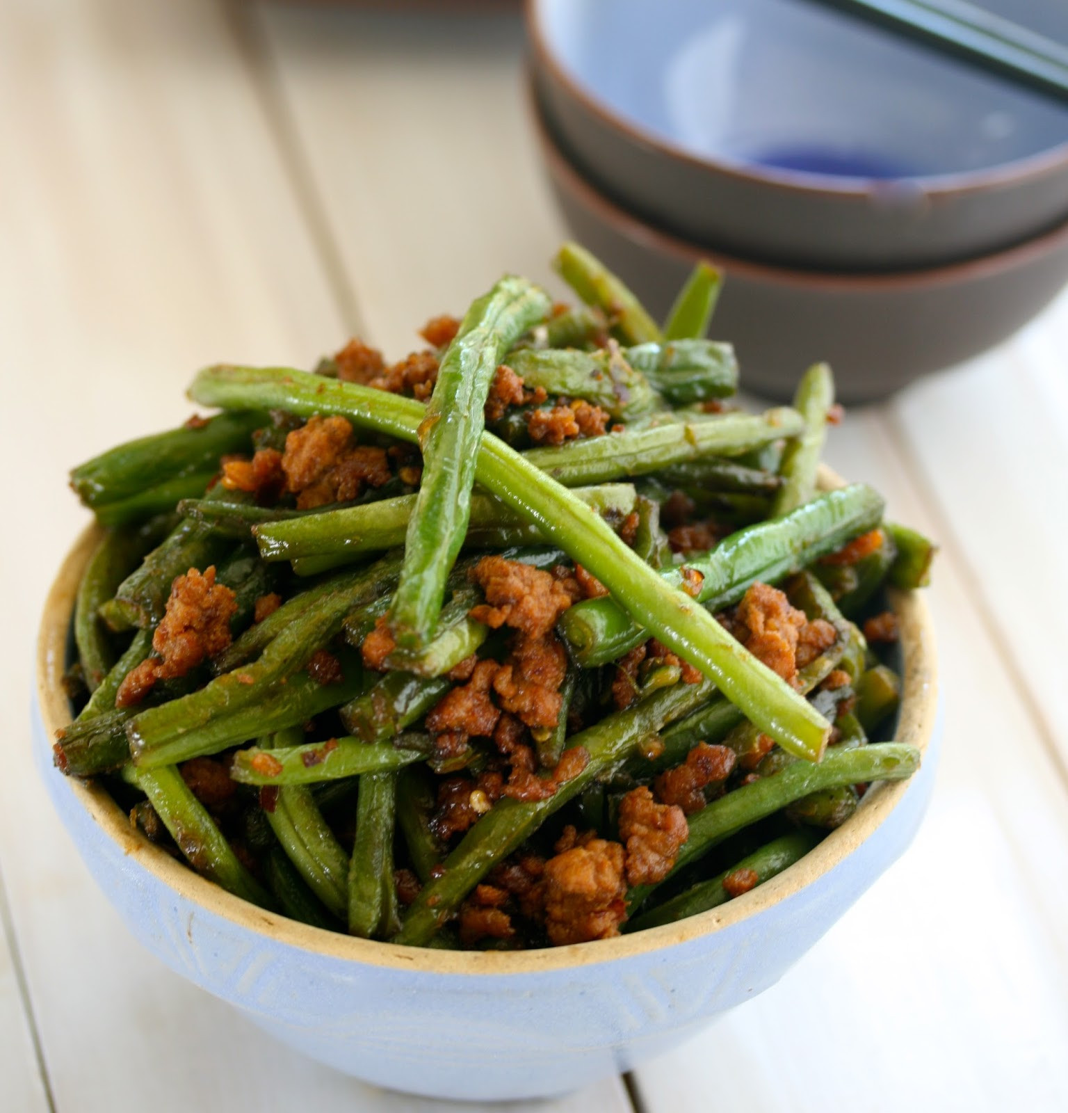 Chinese Green Bean Recipe
 Angie Cooks In Portland Spicy Chinese Green Beans with