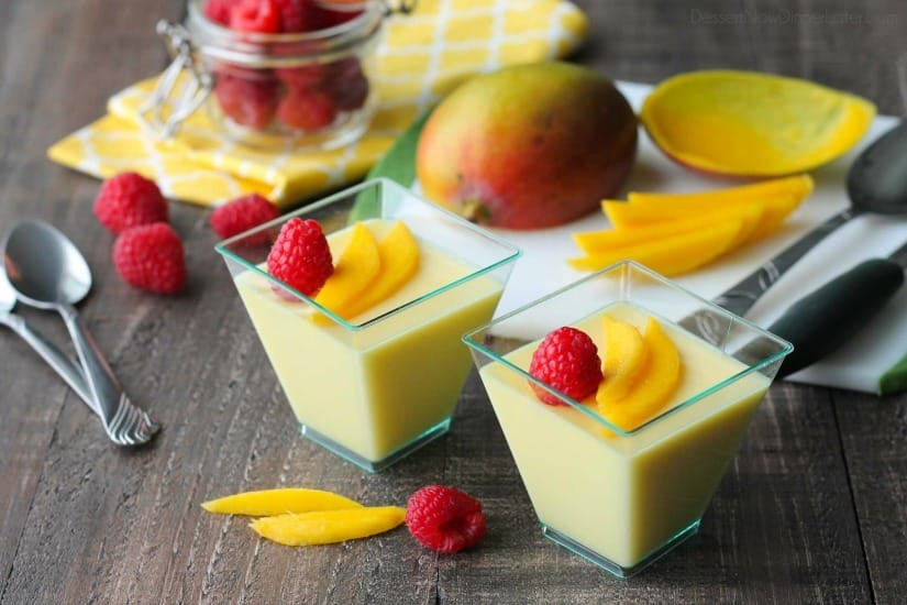 Chinese New Year Desserts Recipes
 Chinese Mango Pudding