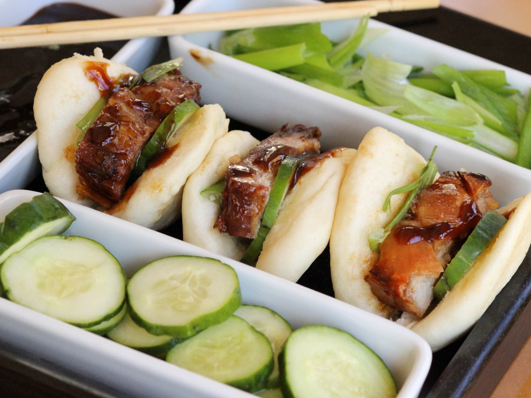 Chinese Pork Bun Recipes
 Succulent and Crispy Pork Belly on Chinese Steamed Buns