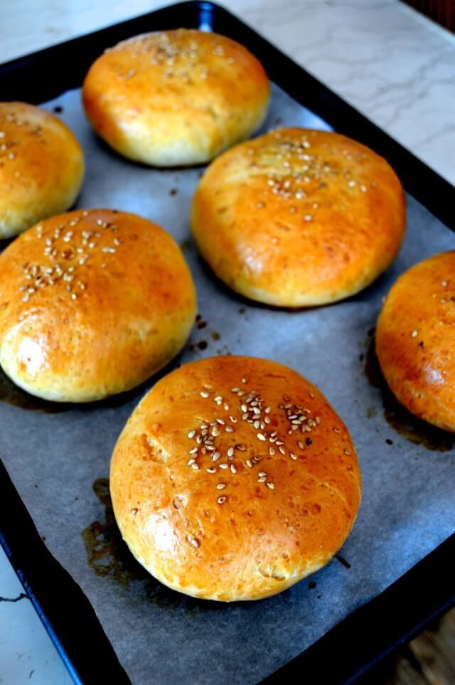 Chinese Pork Bun Recipes
 Chinese BBQ Pork Buns Baked Cha Siu Bao Recipe The