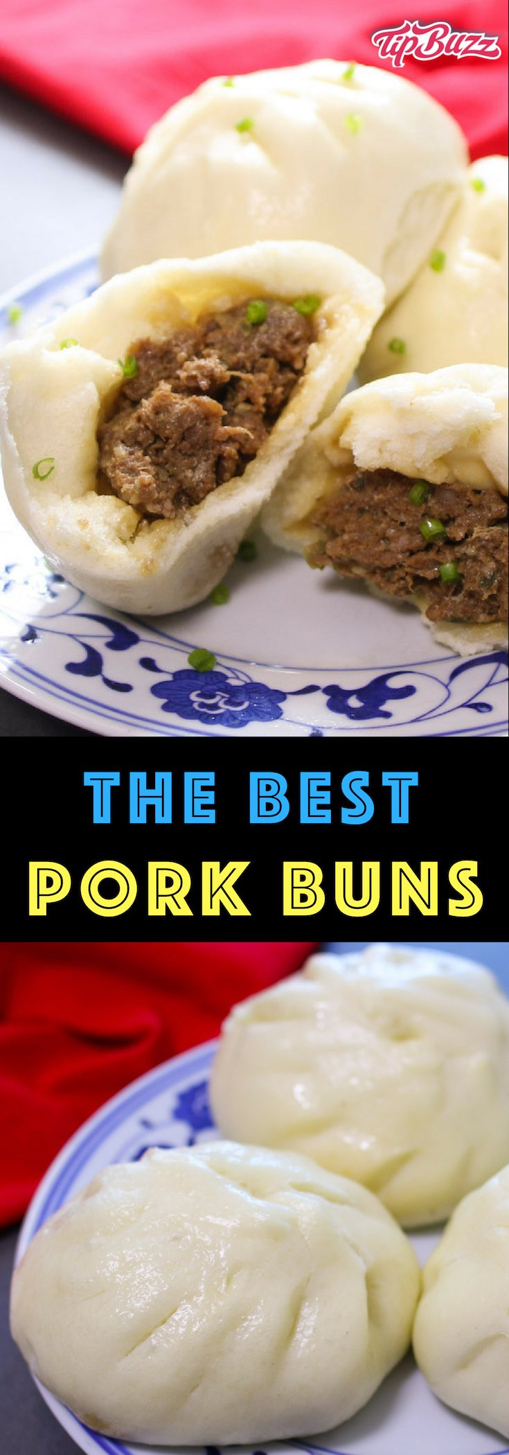 Chinese Pork Bun Recipes
 Chinese Steamed Pork Buns Recipe TipBuzz