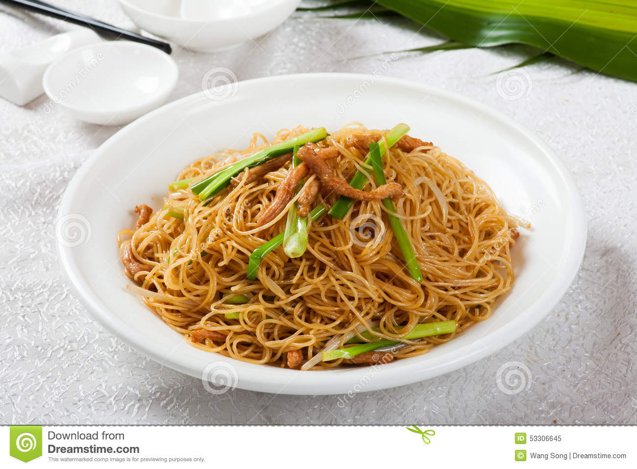 Chinese Rice Noodles
 Chinese Food Fried Rice Noodles Stock Image Image of