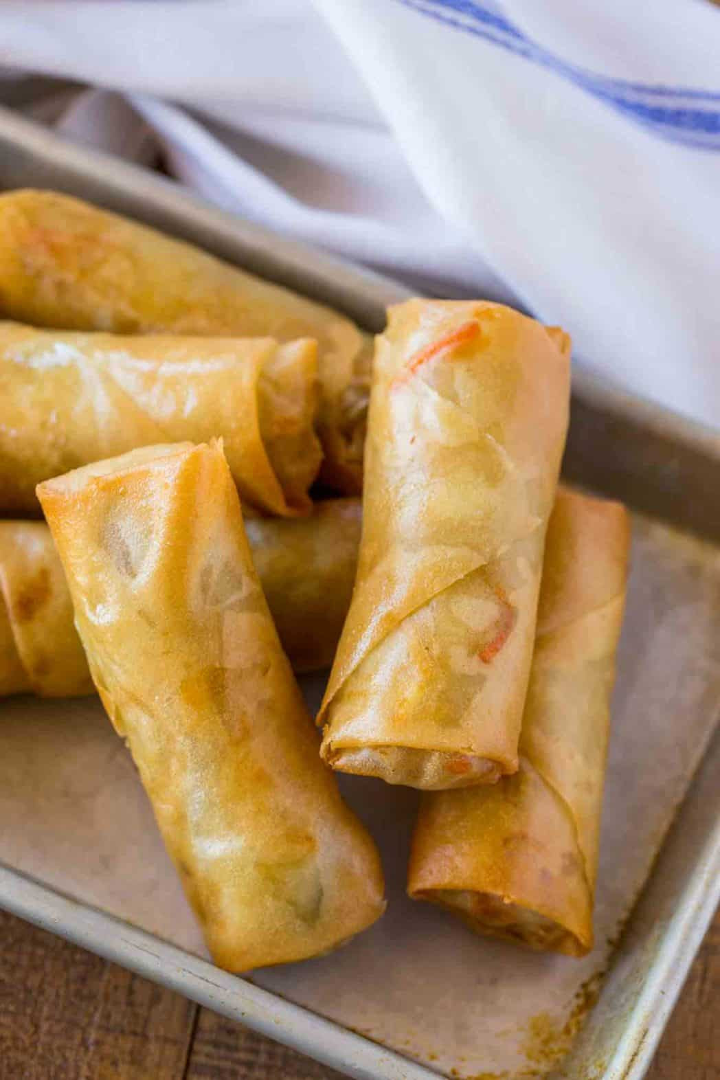 Chinese Spring Roll Recipes
 Spring Rolls Dinner then Dessert