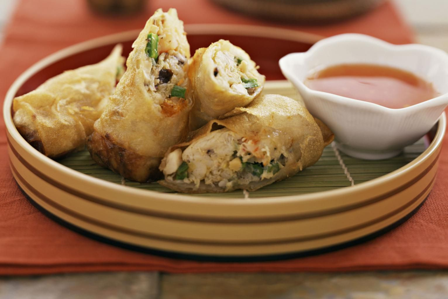 Chinese Spring Roll Recipes
 Yummy Chinese Ve able Spring Rolls