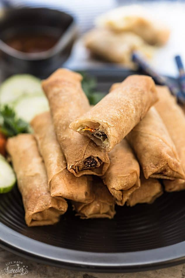 Chinese Spring Roll Recipes
 Chinese Spring Rolls Egg Rolls lifemadesweeter 4