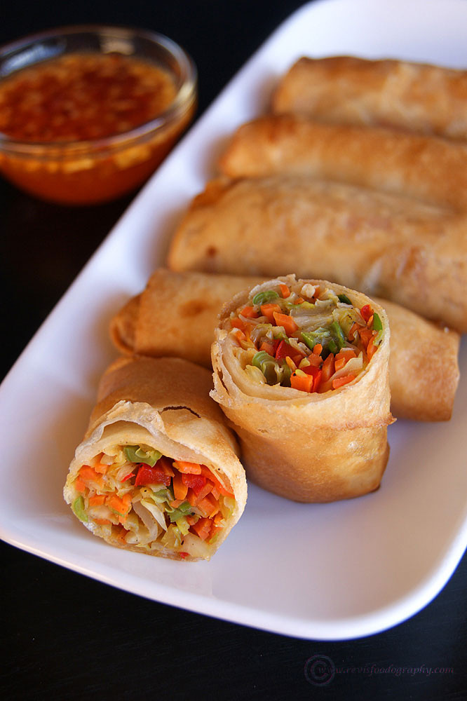 Chinese Spring Roll Recipes
 Veg Spring Roll