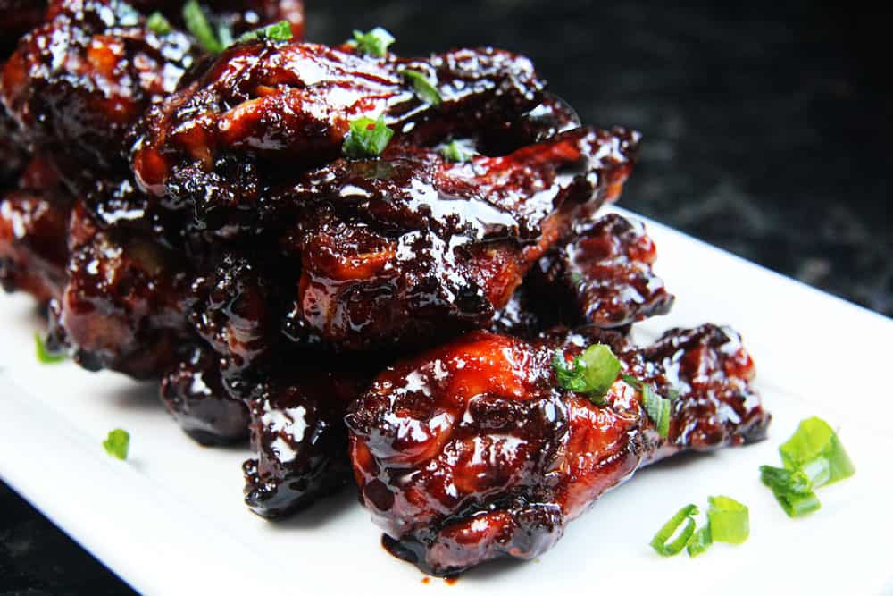 Chinese Wings Recipes
 Chinese Wings with Soy Balsamic Glaze