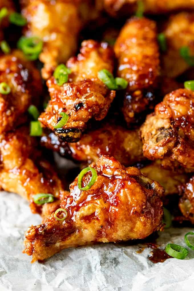 Chinese Wings Recipes
 Sticky AND Crispy Asian Chicken Wings Nicky s Kitchen