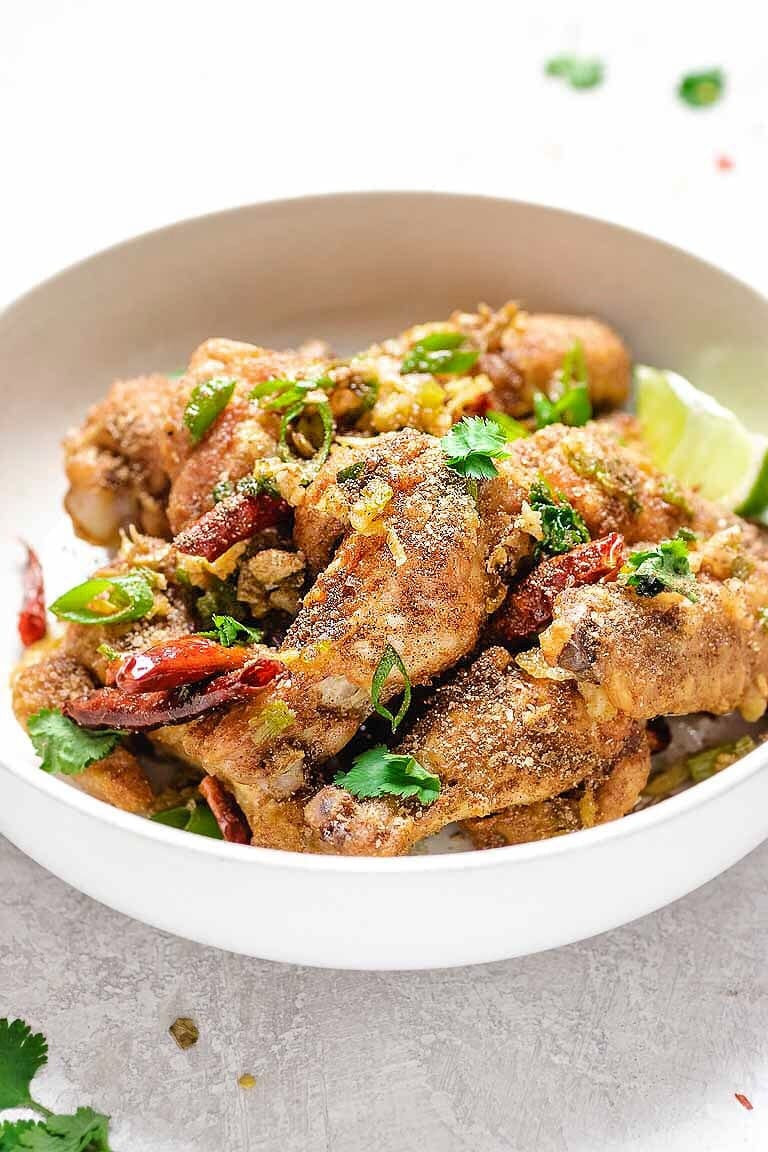 Chinese Wings Recipes
 Whole30 Crispy Chinese Chicken Wings Paleo Keto