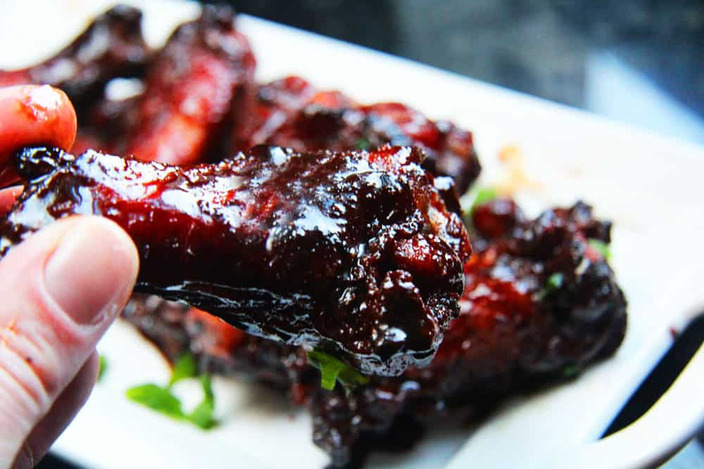 Chinese Wings Recipes
 Chinese Wings with Soy Balsamic Glaze