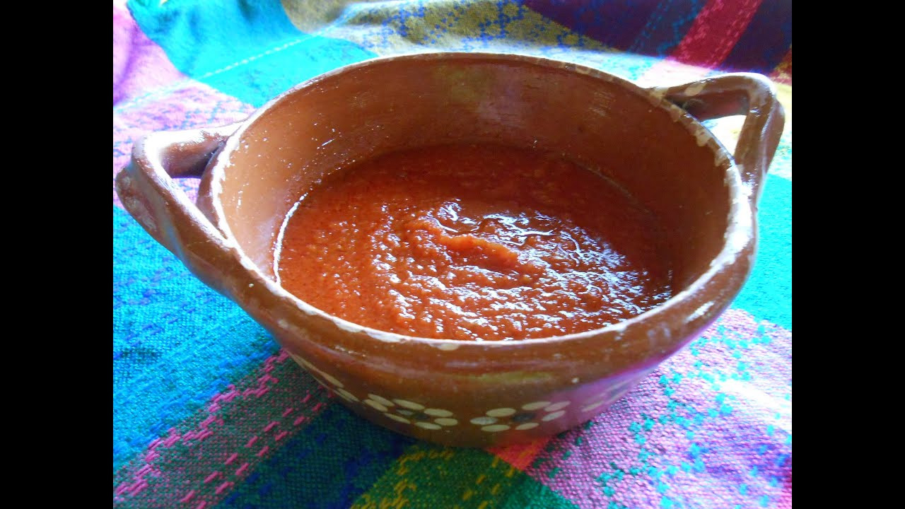 Chipotle Red Salsa Recipe
 Chipotle Red Salsa Salsa Roja Mexican Chipotle Red