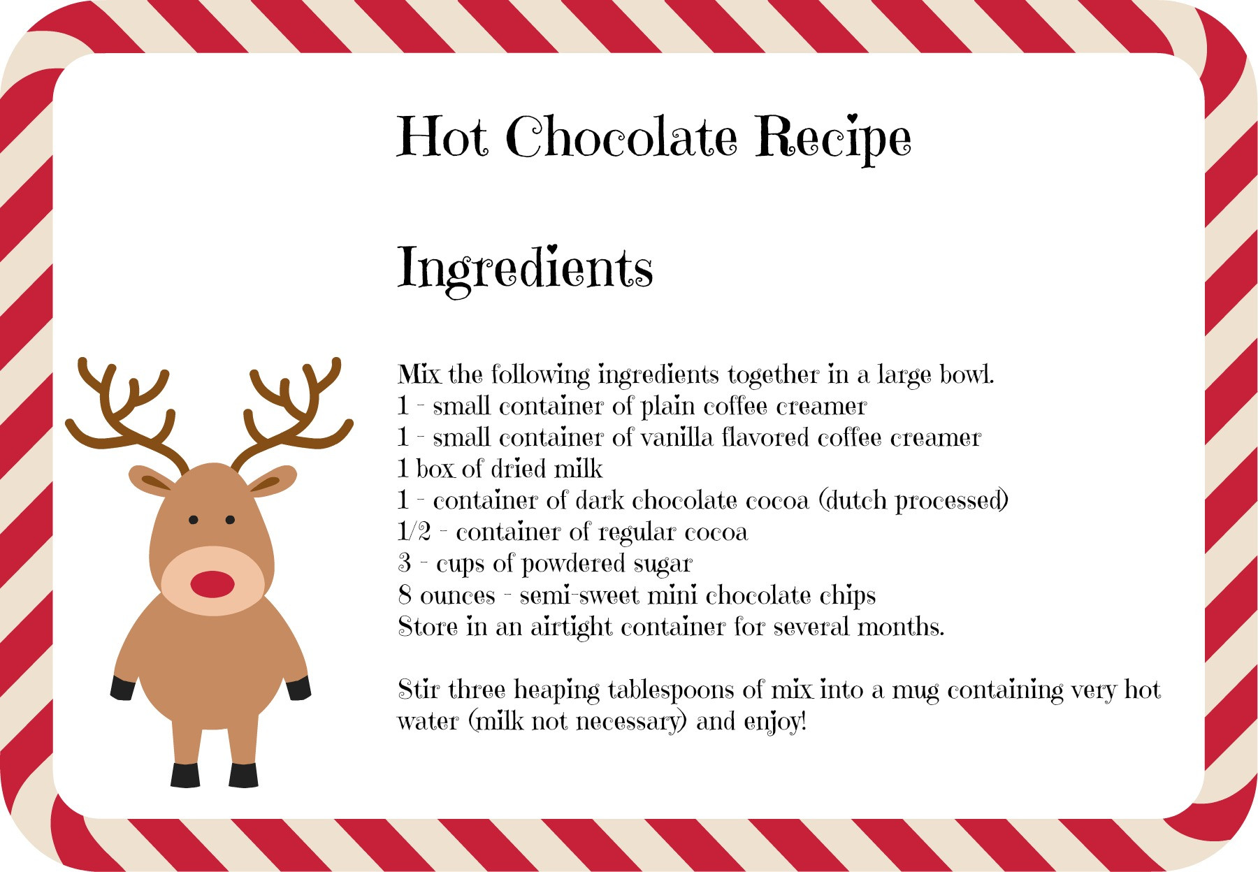 Choc Recipes For Kids
 Winter Storm Preparations