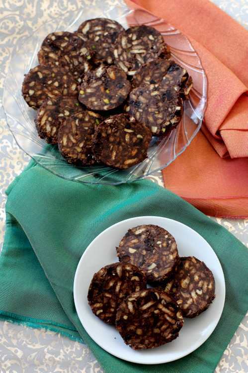 Choc Recipes For Kids
 Chocolate Salami Recipe Italian Easy quick no bake