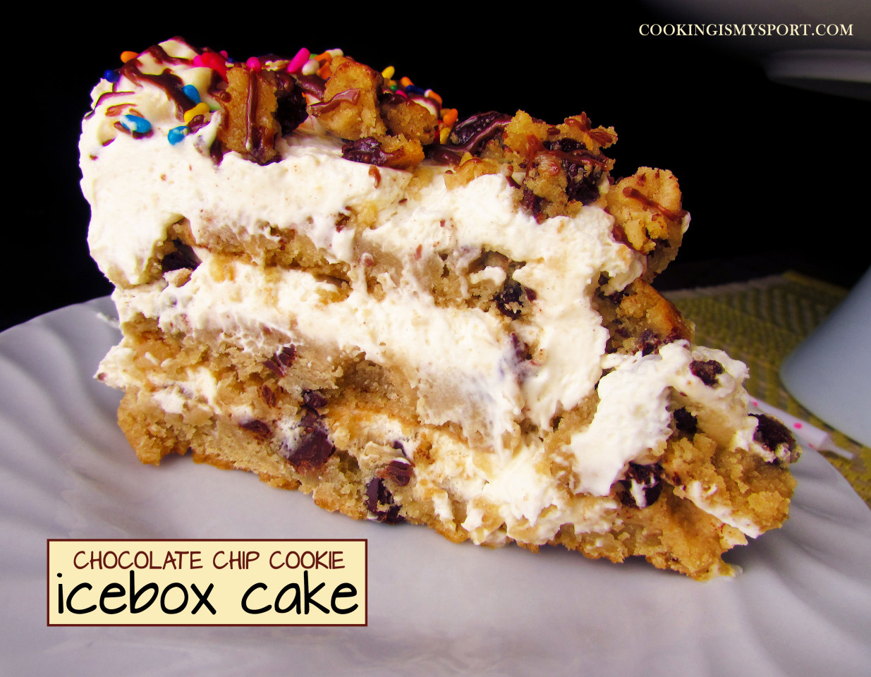 Chocolate Chip Cookie Icebox Cake
 Chocolate Chip Cookie Icebox Cake