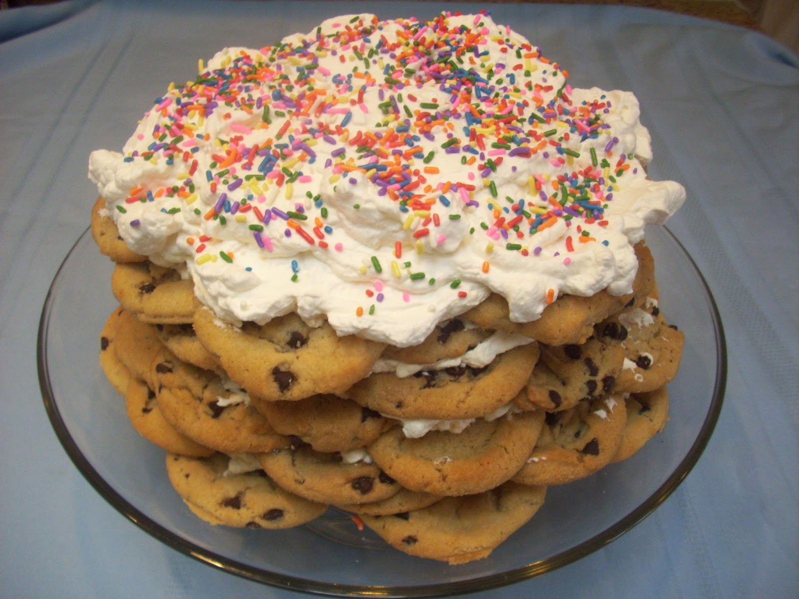 Chocolate Chip Cookie Icebox Cake
 Flavors by Four Chocolate Chip Cookie Icebox Cake