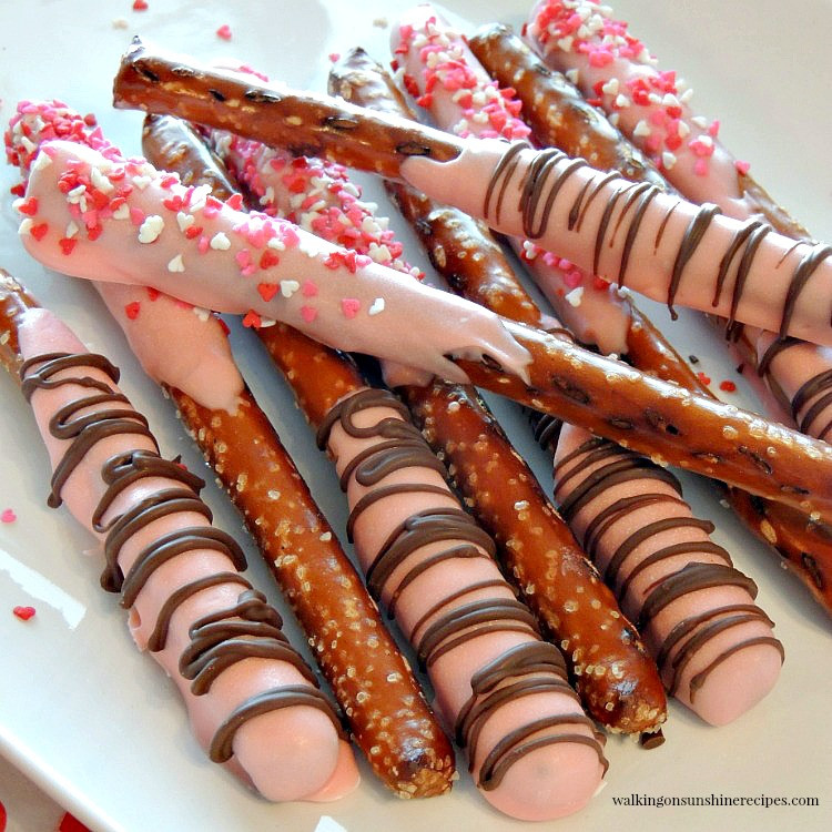 Chocolate Covered Pretzels For Valentines Day
 Valentine s Day Chocolate Covered Pretzels