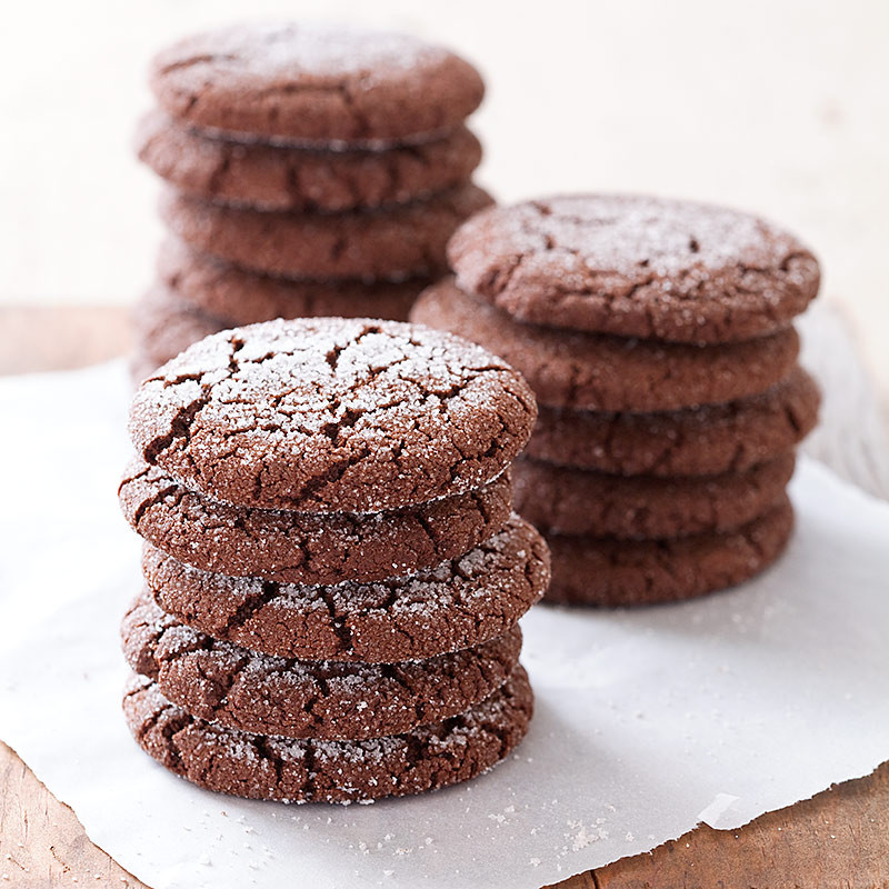 Chocolate Cutout Cookies
 Chocolate Sugar Cookies