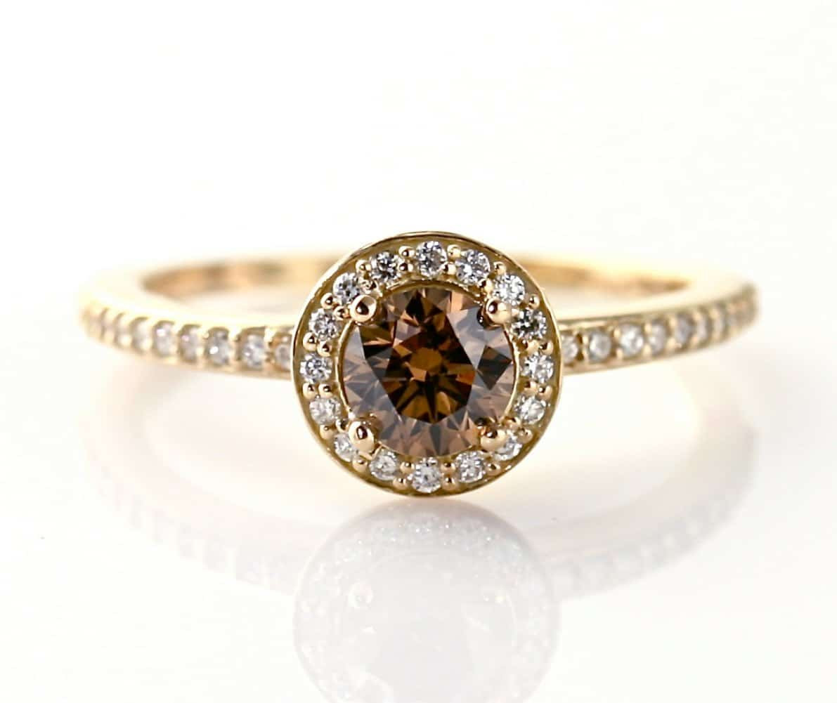 Chocolate Diamond Engagement Ring
 Chocolate Diamond Engagement Rings Beautiful or Tasteless