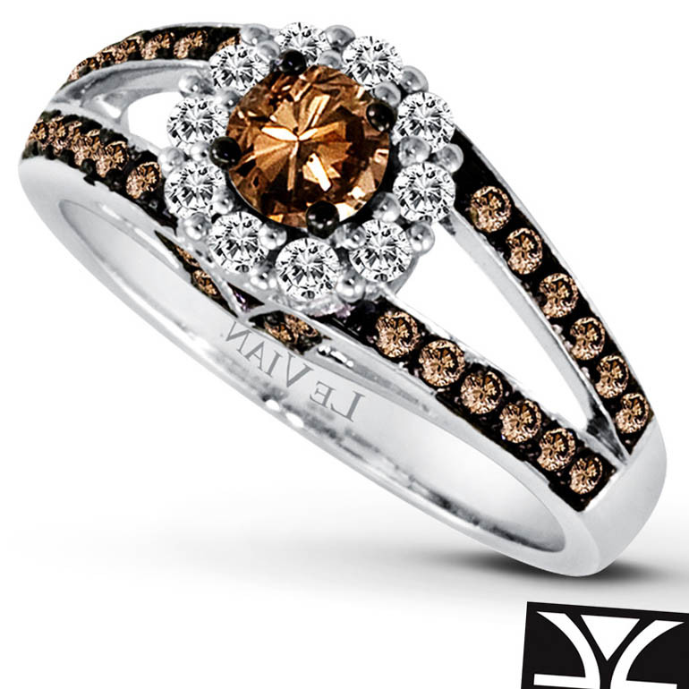 Chocolate Diamond Engagement Ring
 Chocolate Diamonds Fashionable Chocolate Diamond