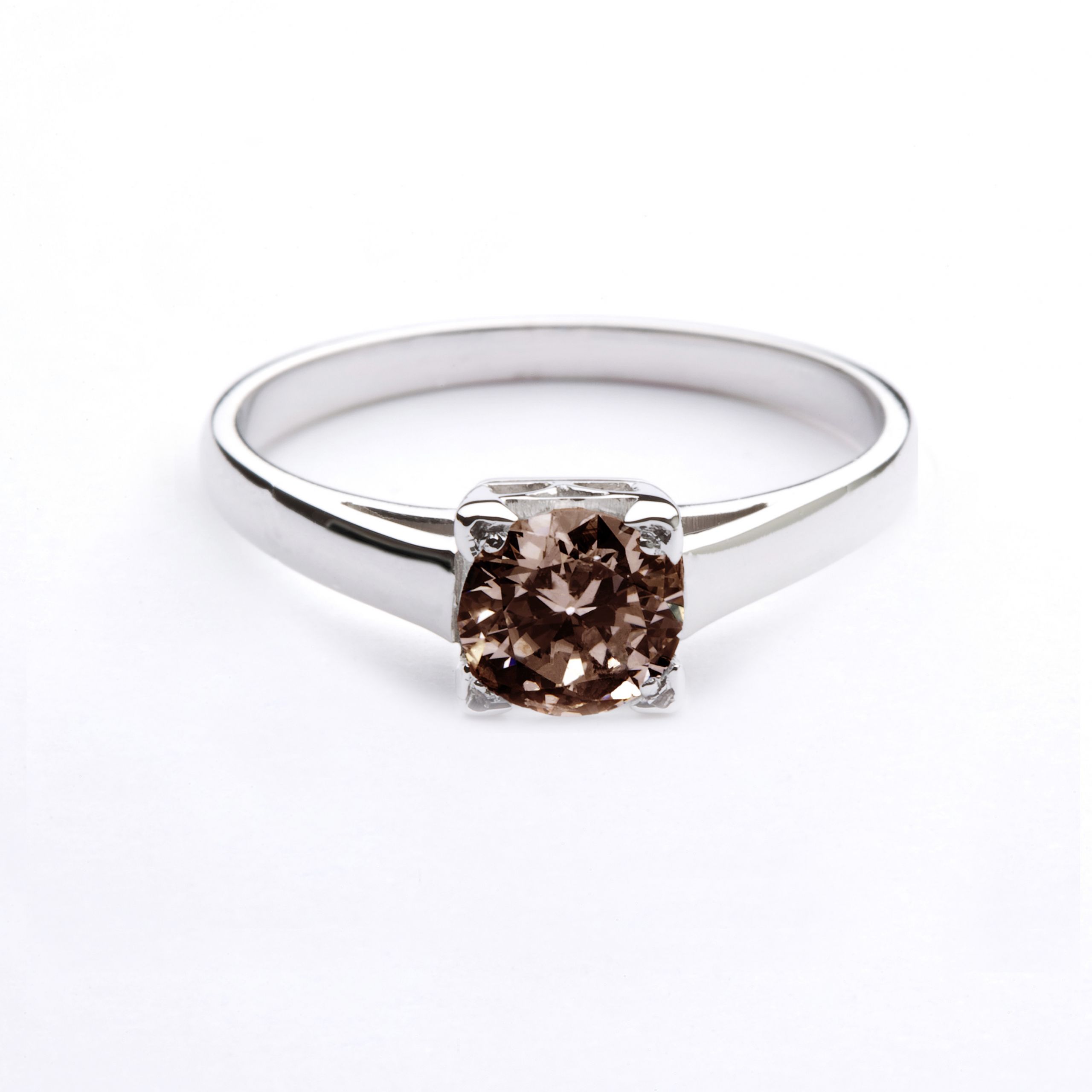 Chocolate Diamond Engagement Ring
 Engagement Chocolate Diamond Ring