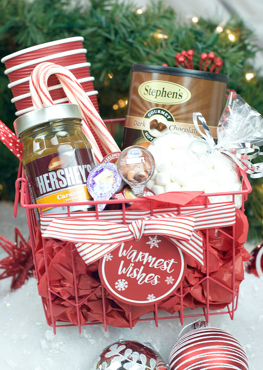 Chocolate Gift Baskets Ideas
 Hot Chocolate Gift Basket – Fun Squared