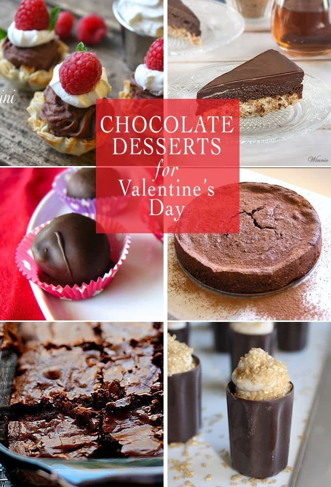 Chocolate Valentine Desserts
 chocolate desserts for valentines day