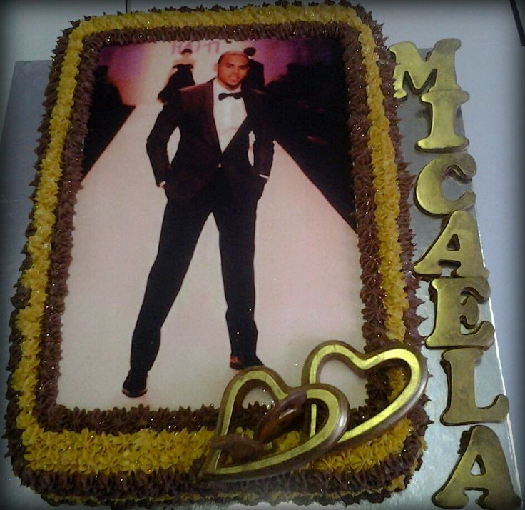 Chris Brown Birthday Cake
 17 Best images about Birthday Cakes on Pinterest