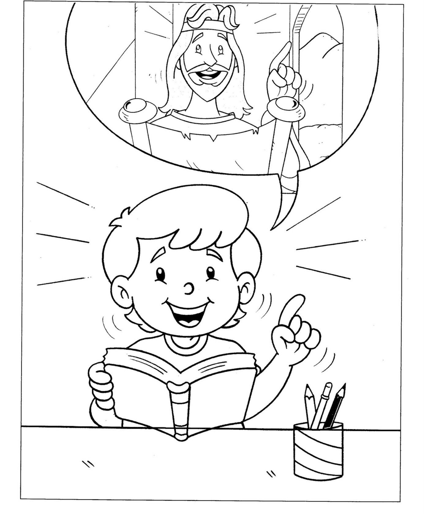 Christian Coloring Pages For Children
 Coloring Town