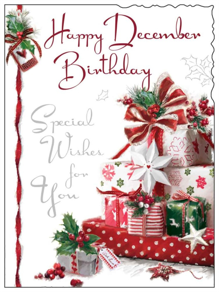 Christmas Birthday Wishes
 HAPPY BIRTHDAY DECEMBER BIRTHDAY POSTERS 🎂💠 Page 2