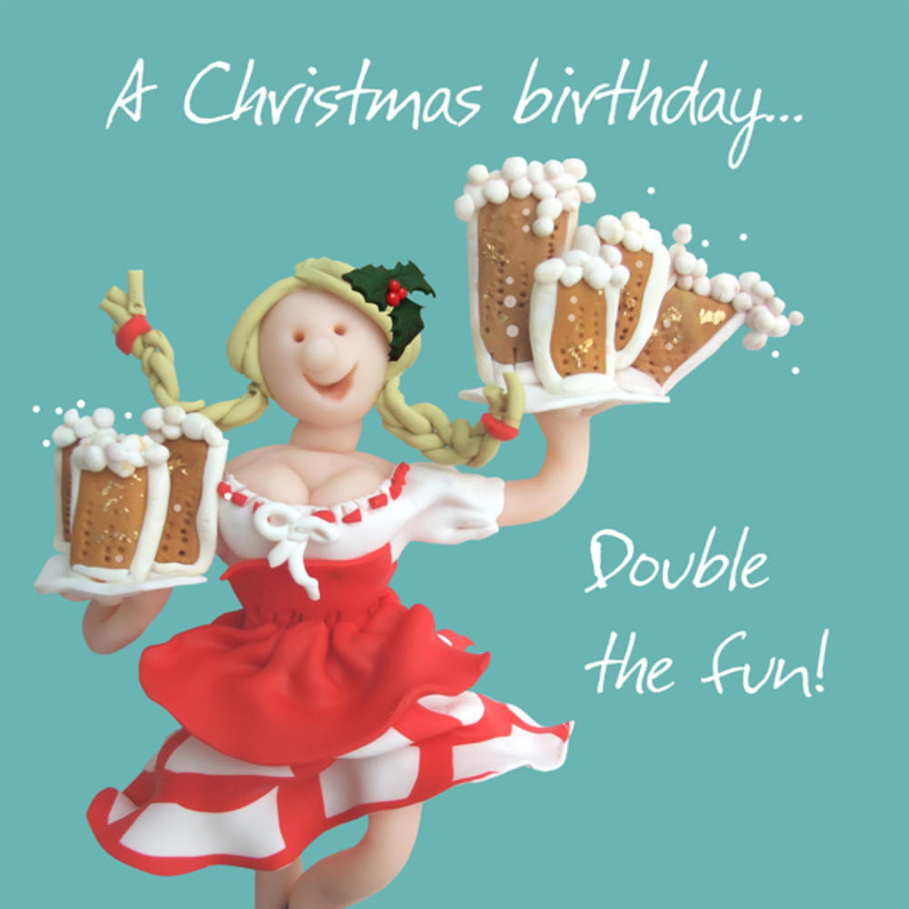 Christmas Birthday Wishes
 A Christmas Birthday Greeting Card Cards