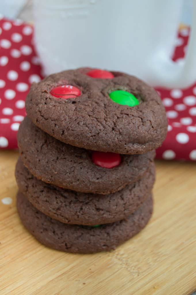 Christmas Cake Cookies
 Chocolate Cake Mix Christmas Cookies • The Diary of a Real