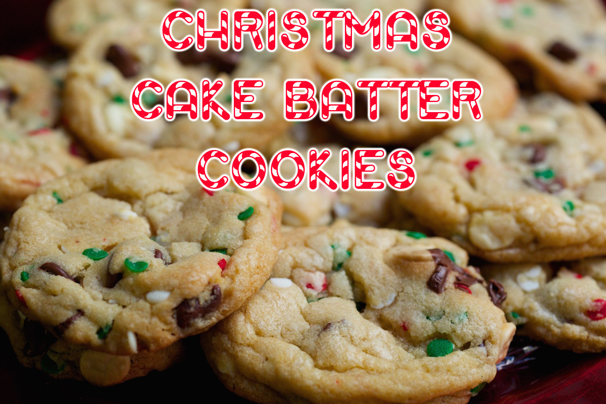 Christmas Cake Cookies
 Christmas Cake Batter Cookies Recipe