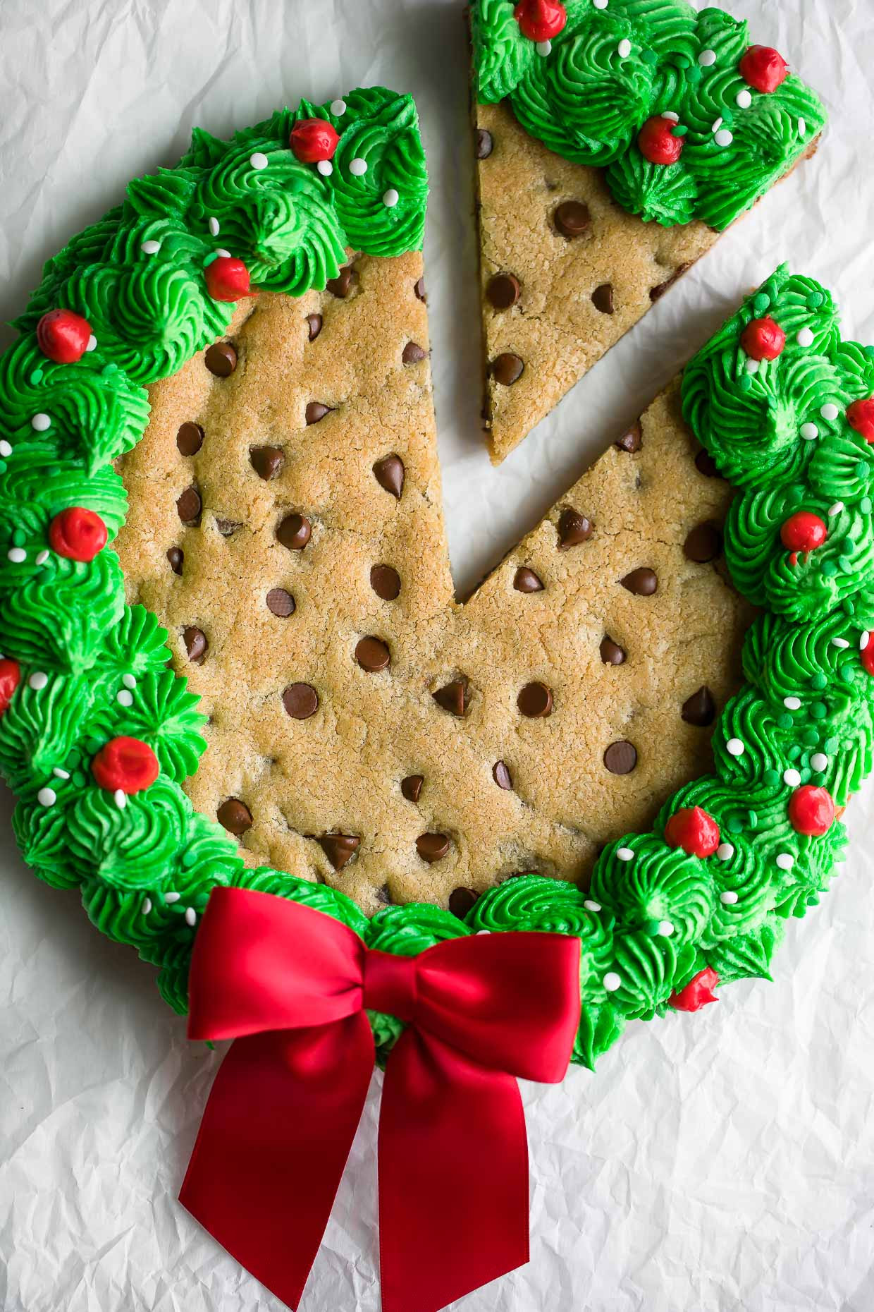 Christmas Cake Cookies
 Christmas Cookie Cake Recipe Peas and Crayons