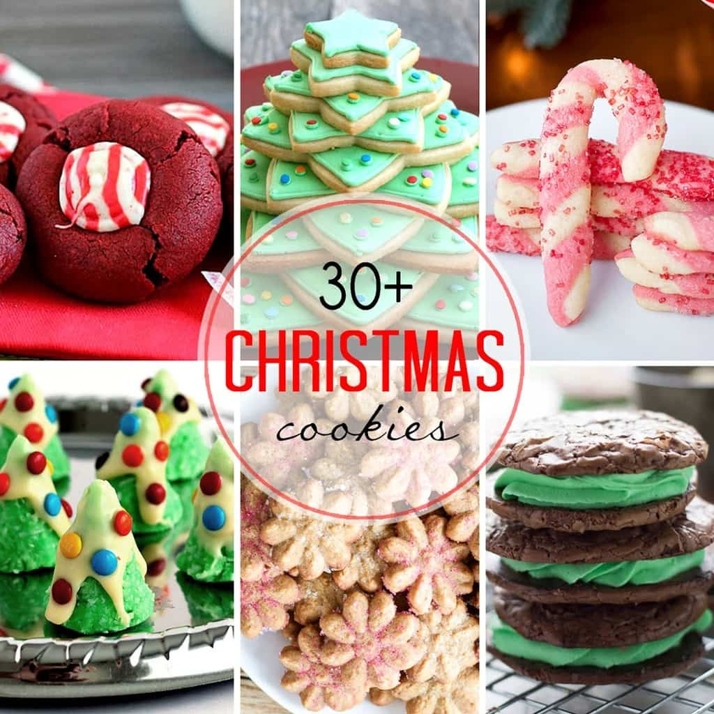 Christmas Cake Cookies
 30 Christmas Cookies That Skinny Chick Can Bake