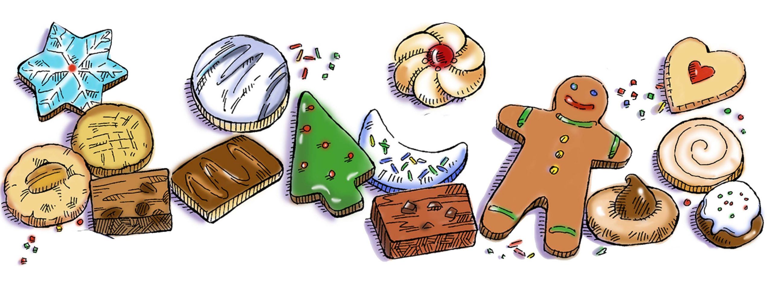 Christmas Cookies Clip Art
 Calvary Christmas Cookie Exchange