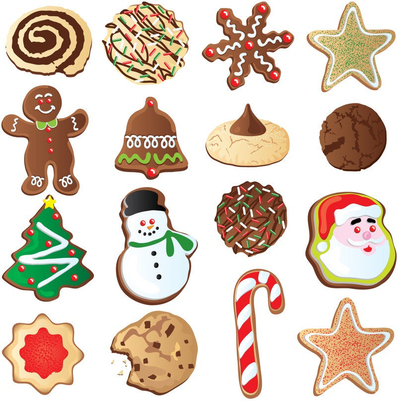 Christmas Cookies Clip Art
 food