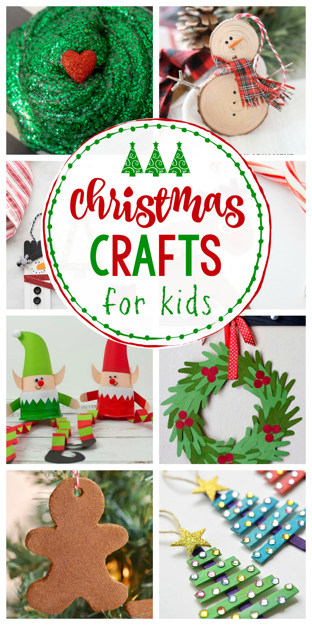 Christmas Craft Ideas For Kids
 25 Easy Christmas Crafts for Kids Crazy Little Projects