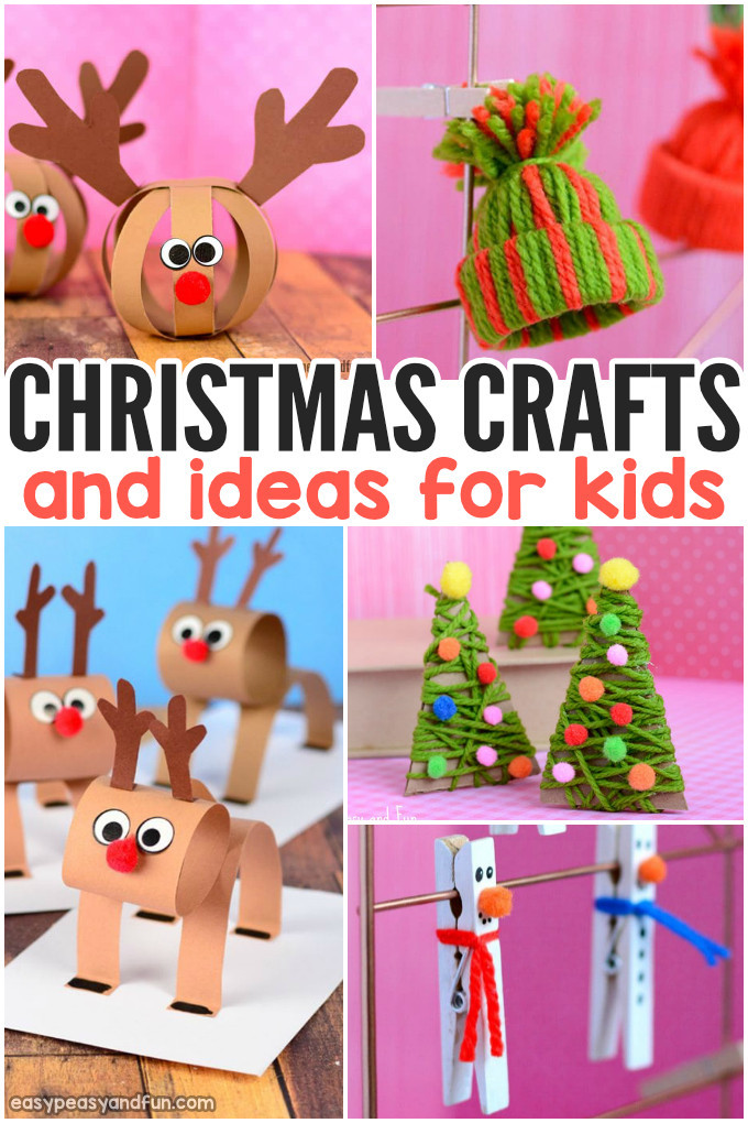 Christmas Crafts For Kids
 Festive Christmas Crafts for Kids Tons of Art and