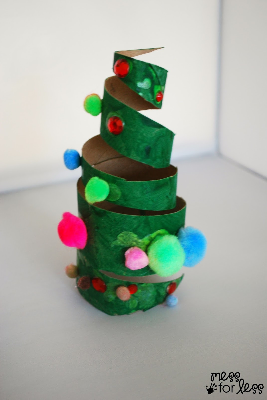 Christmas Crafts For Kids
 Christmas Crafts for Kids Cardboard Tube Christmas Tree