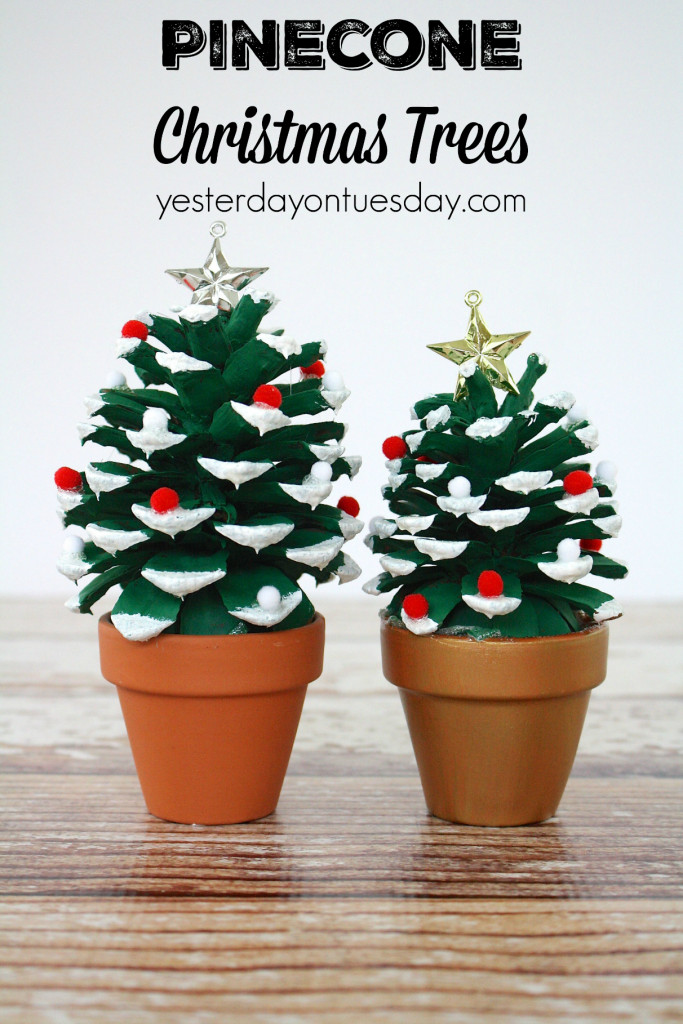 Christmas Crafts For Kids Pinterest
 9 Easy Pinecone Projects