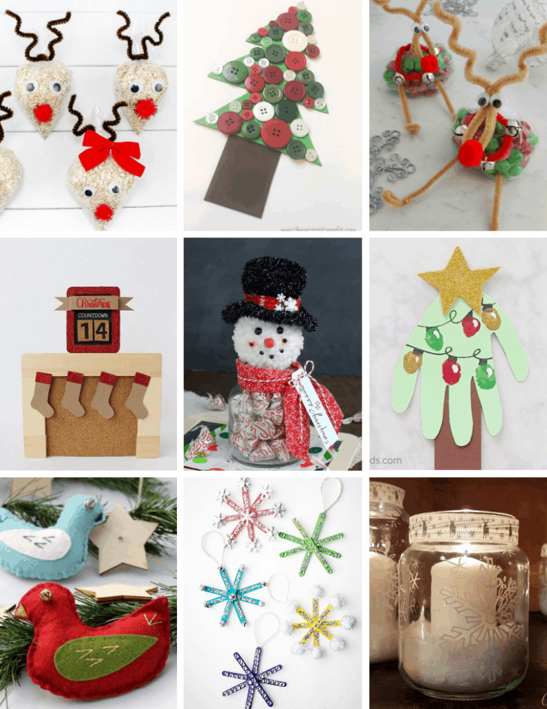 Christmas Crafts Kids
 50 Easy Christmas Crafts for Kids Momma Fit Lyndsey