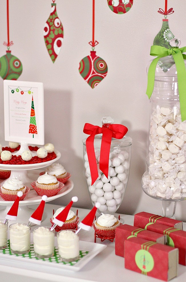 Christmas Decor Party Ideas
 Traditional Red & Green Family Friendly Christmas Party