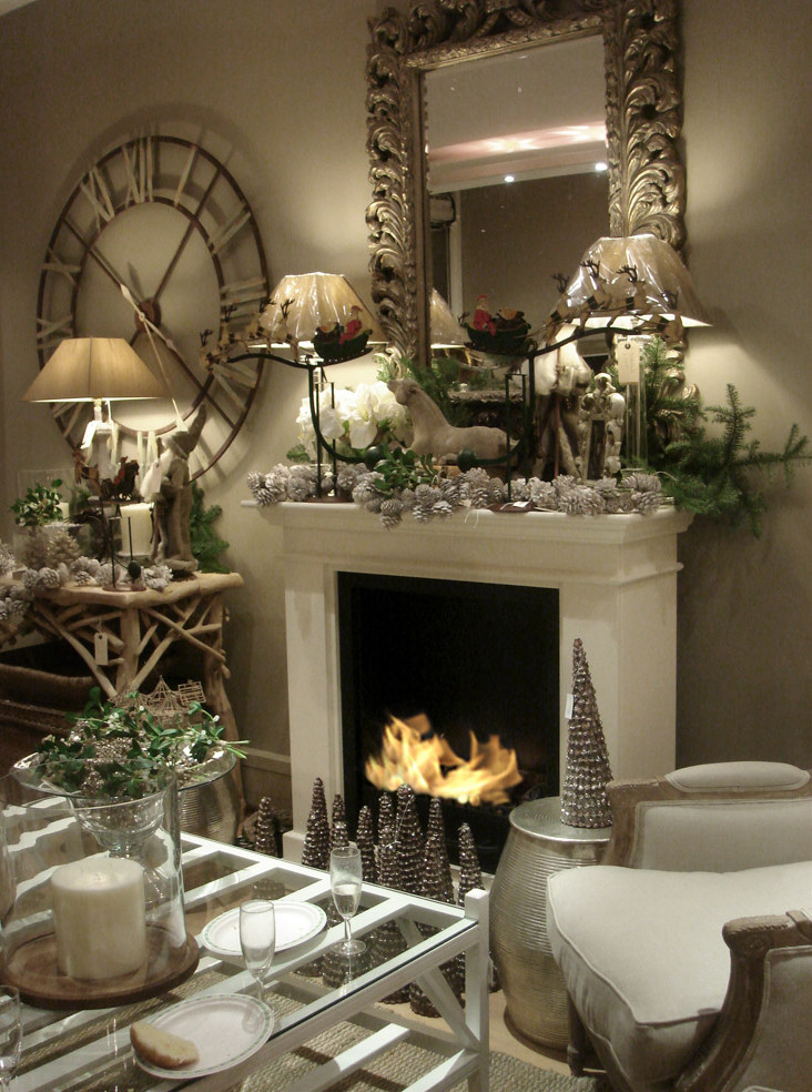 Christmas Fireplace Mantle Decorations
 27 Christmas Fireplace Mantel Decoration Ideas