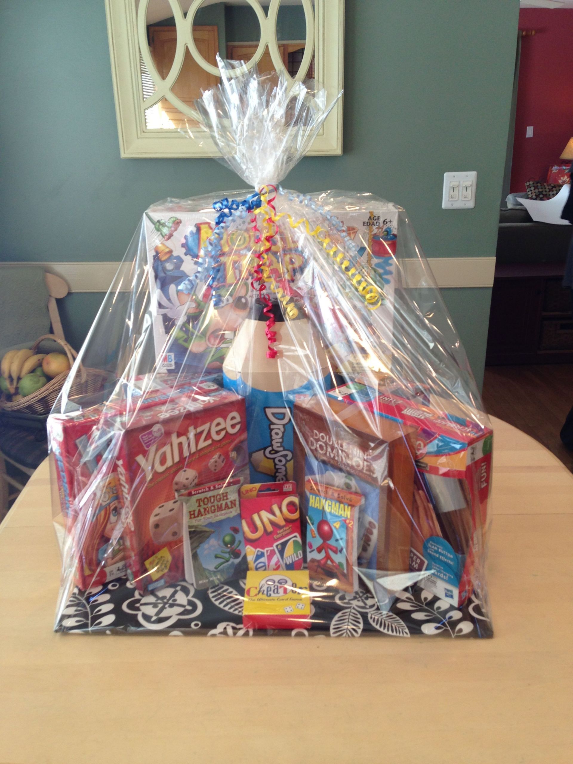 Christmas Gift Basket Ideas For Families
 Family Game Night