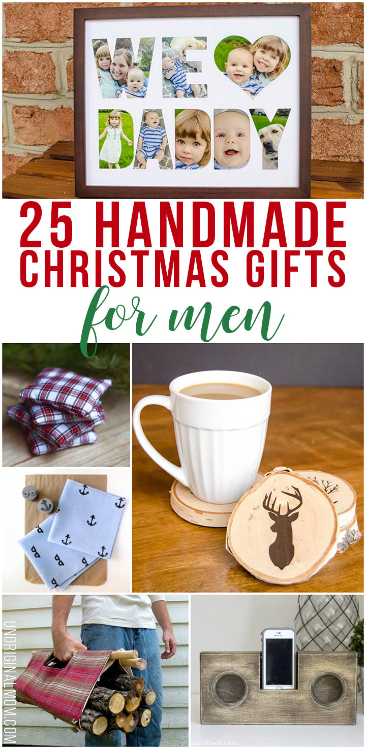 Christmas Gift Baskets Ideas For Men
 25 Handmade Christmas Gifts for Men unOriginal Mom