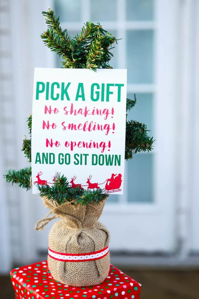 Christmas Gift Exchange Ideas For Family
 Free Printable Exchange Cards for The Best Holiday Gift