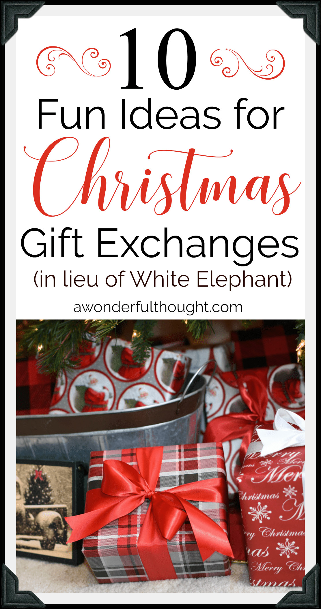 Christmas Gift Exchange Ideas For Family
 Christmas Gift Exchange Ideas A Wonderful Thought